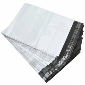 200 White Poly Mailers 19" x 24" Self Sealing Envelopes For Shipping 2.5 Mil